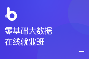 黑马-2021零基础大数据在线就业班【价值17980元】|完结无秘|资料齐全